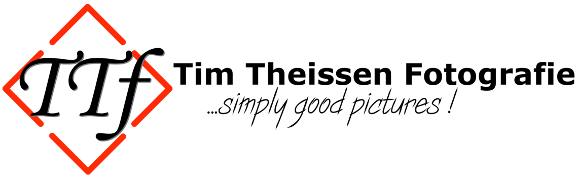 Tim Theissen Fotografie Logo Logo von Tim Theissen Fotografie mit dem Slogan "simply good pictures!"